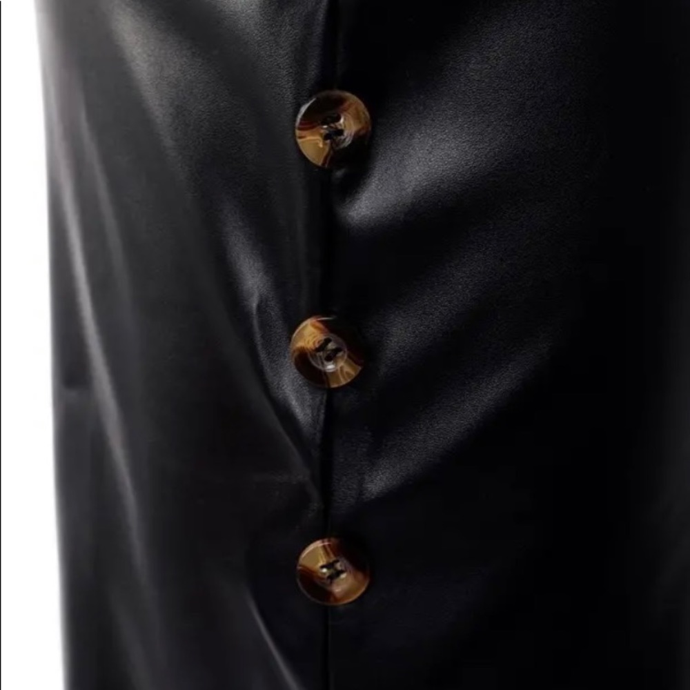 New✨Leather Bodycon Dress✨ - Picture 6 of 10